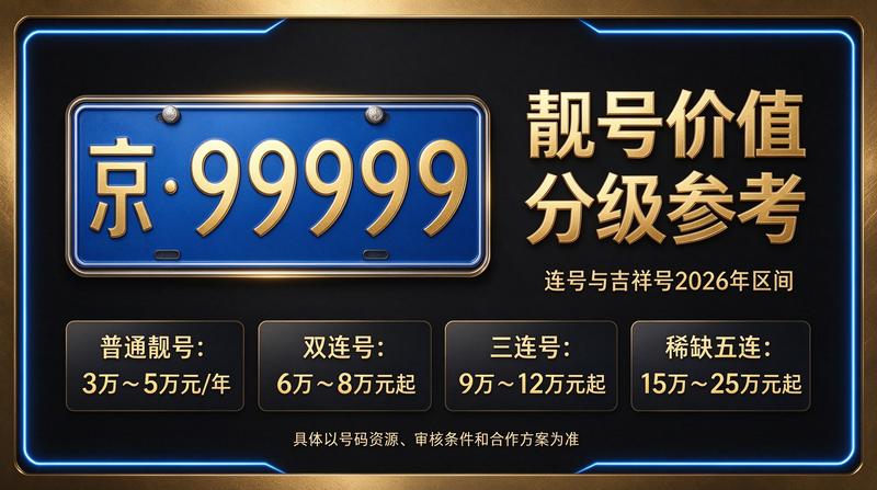 专业京牌租赁服务现场